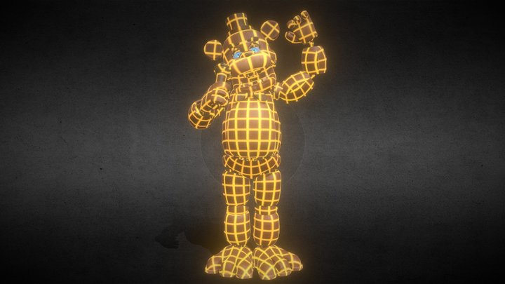 Fnaf Ar Shadow Freddy - Download Free 3D model by Pokkenjake2021 [d67c689]  - Sketchfab