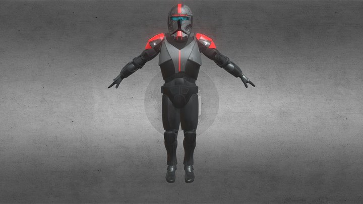 Hunter 3D Model