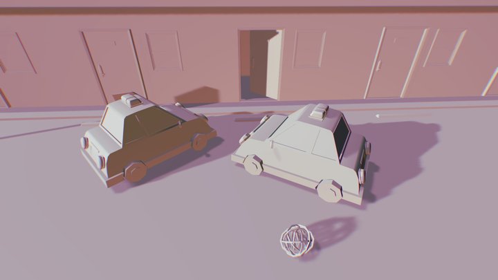 WIP Motel Crime Scene 3D Model
