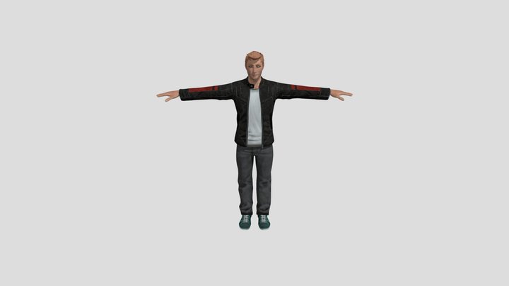 Jeremy Fitzgerald from FNaF 2 3D Model
