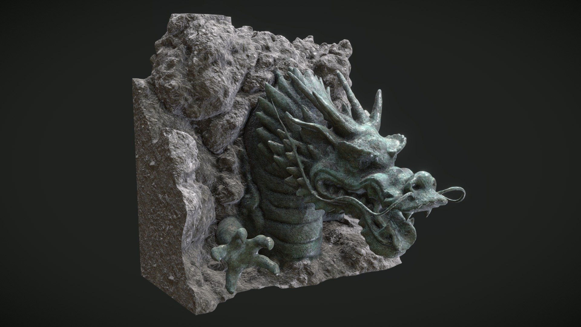 Japanese Dragon Download Free 3d Model By Umezawa 0861e1b Sketchfab 2182