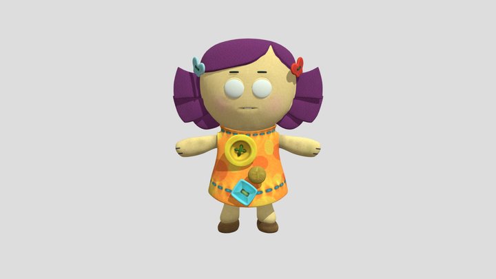 Wii - Toy Story 3 - Dolly 3D Model