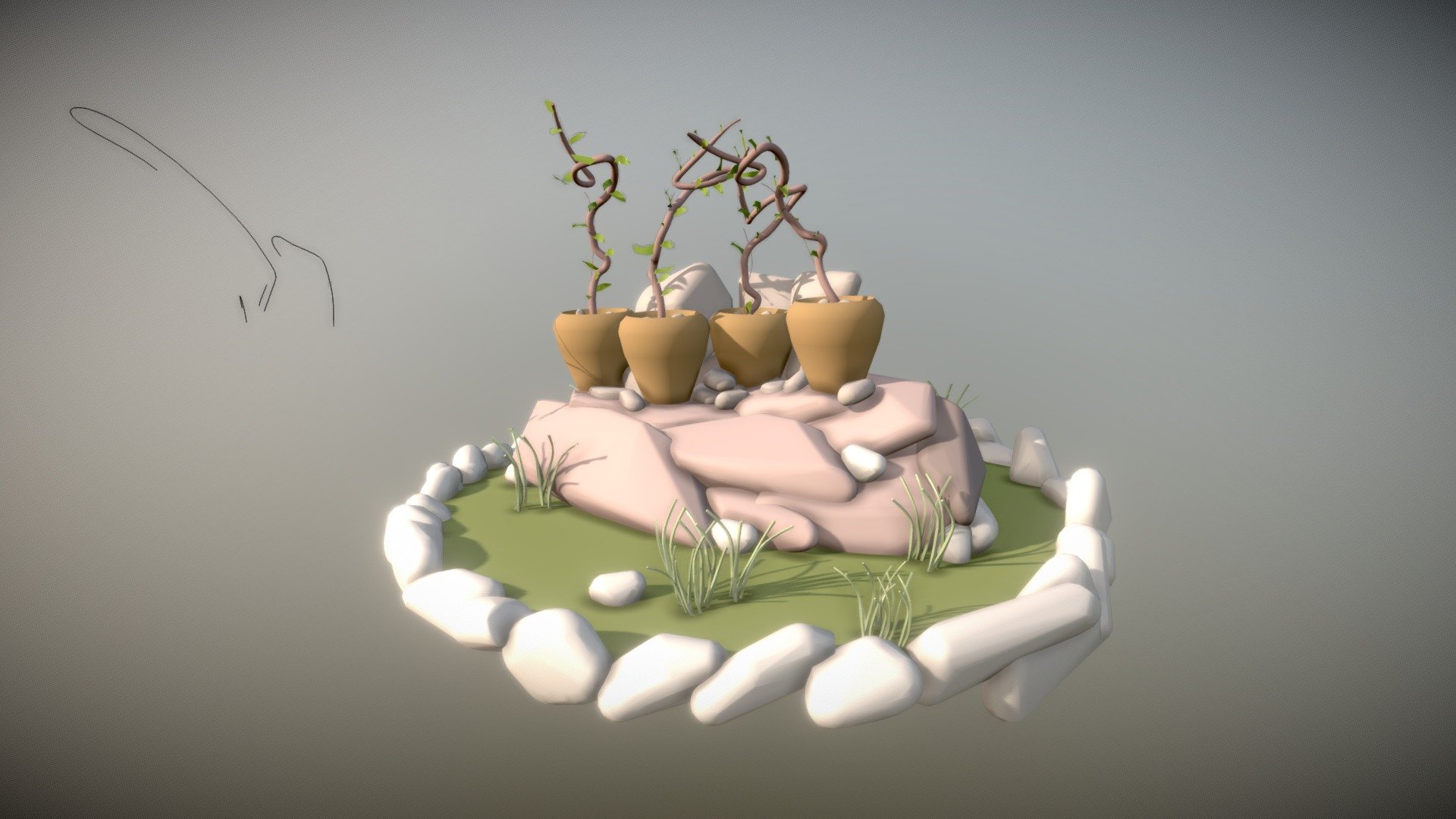 Garden pots