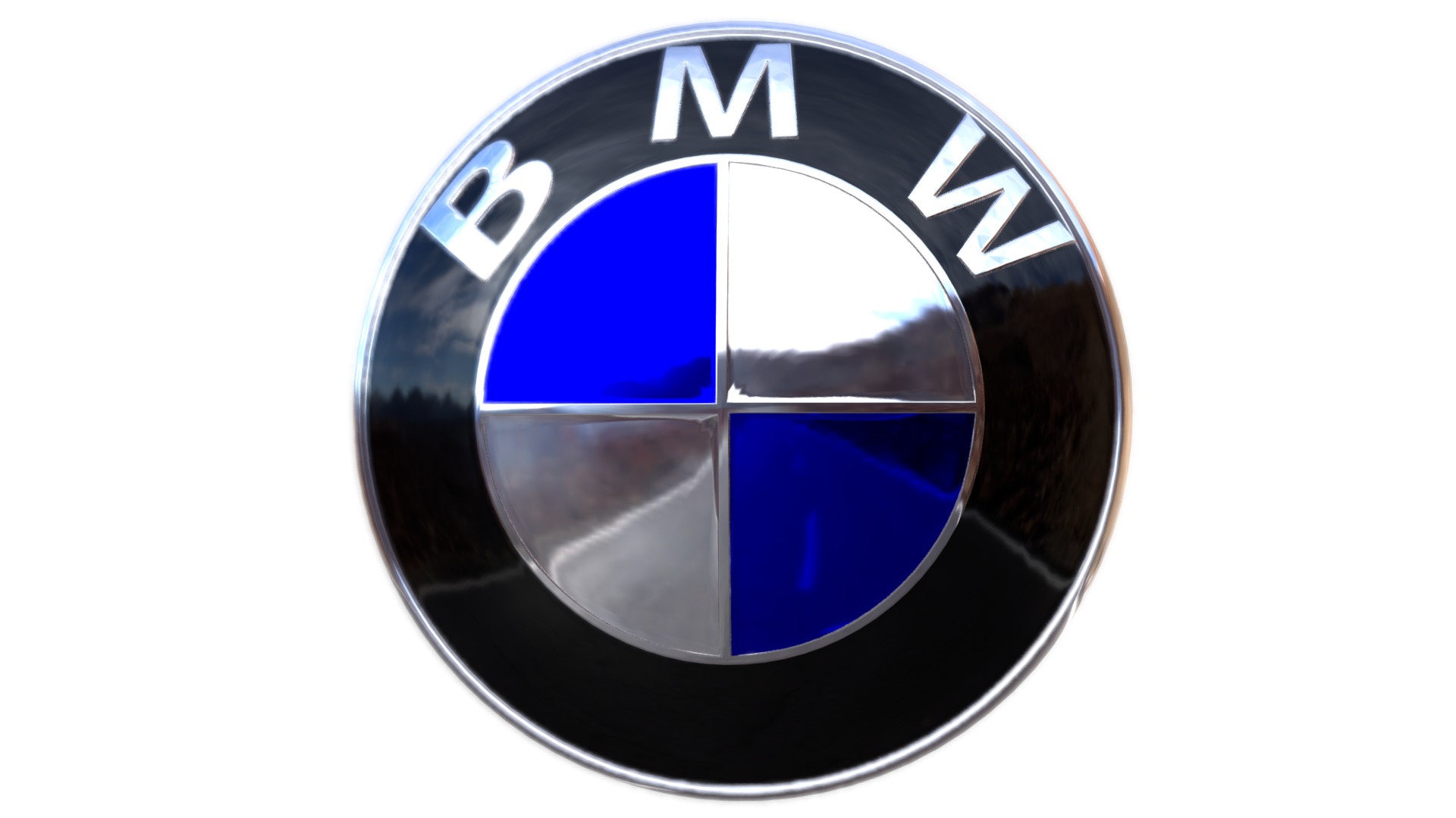 3D model BMW Logo - This is a 3D model of the BMW Logo. The 3D model is about logo.