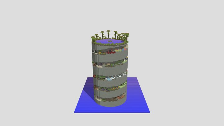 Tower *textured* 3D Model