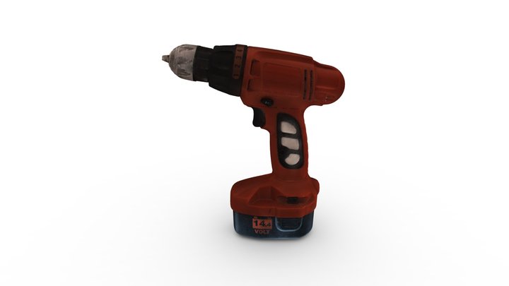 Small Drill Opt 3D Model