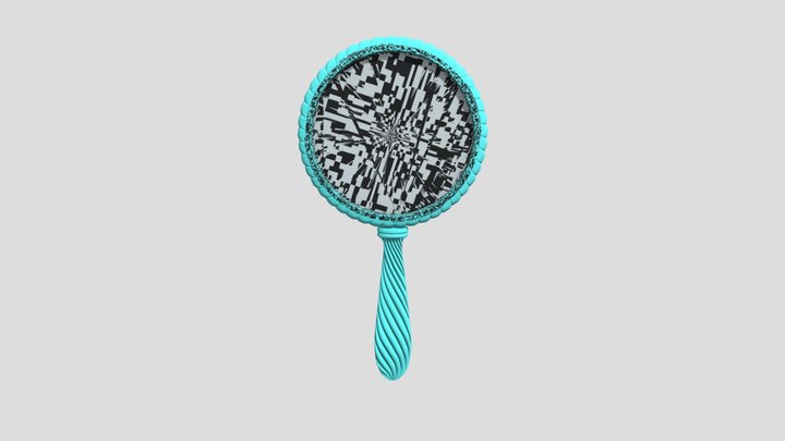 Hand Mirror_002 3D Model