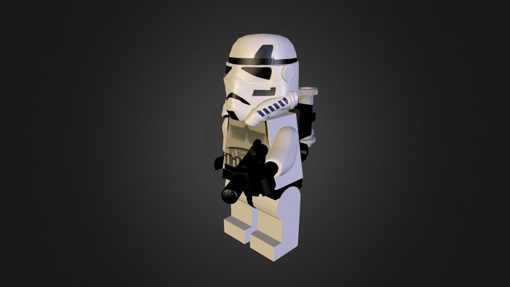 Stormtrooper Explorer 1 3D Model
