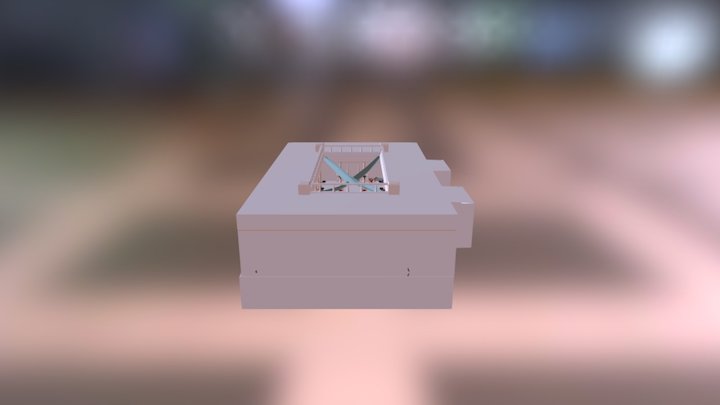 Roman Bathouse 3D Model