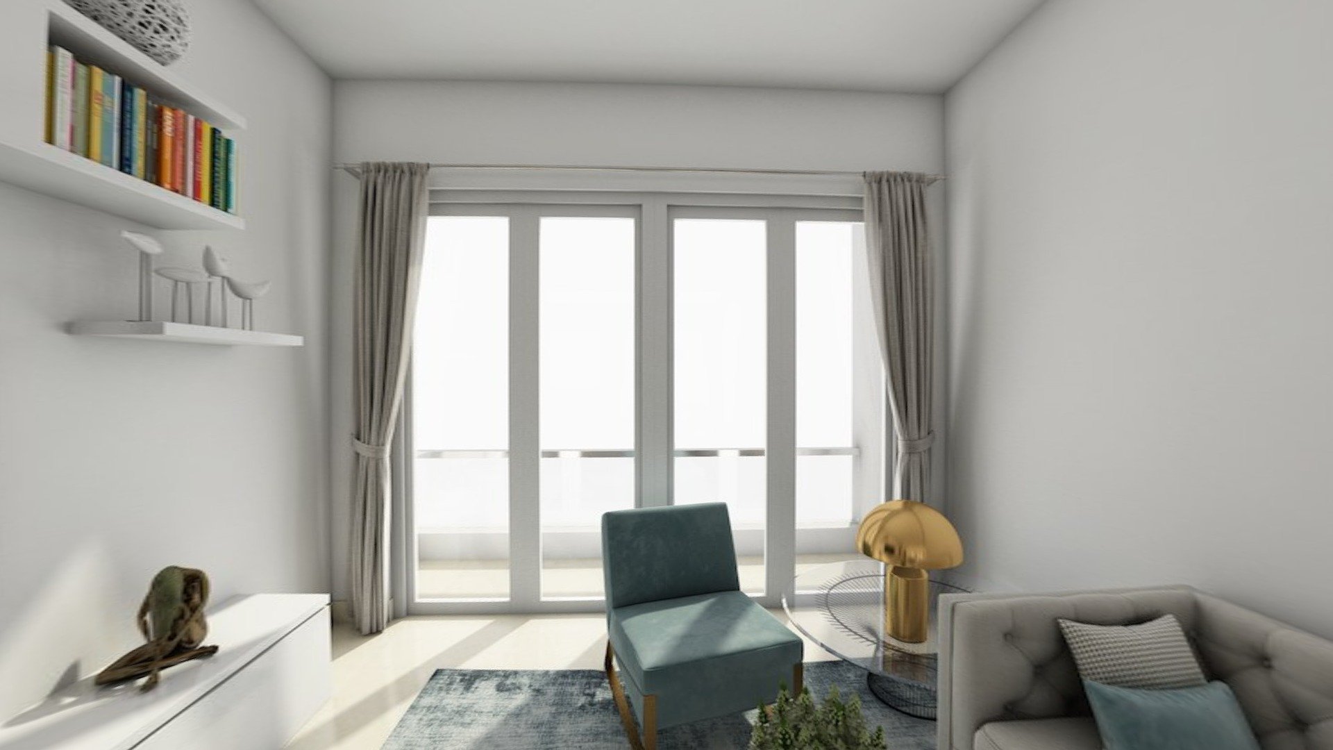 Living Room — Sketchfab embed 3D viewer