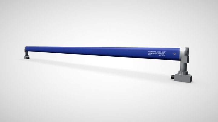 International Space Station Handrails 3D Model