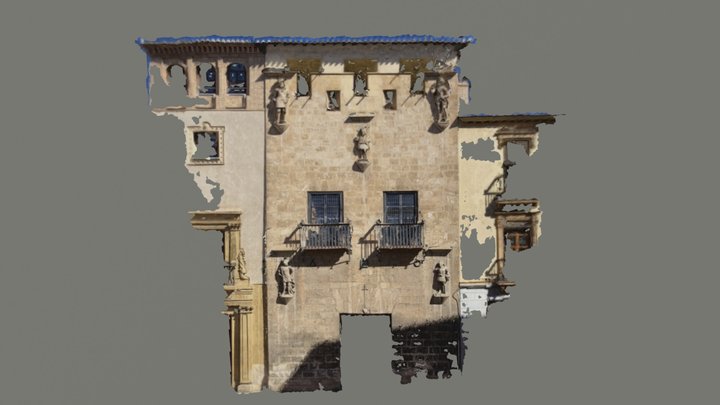 Casa de los Tiros (V1) 3D Model