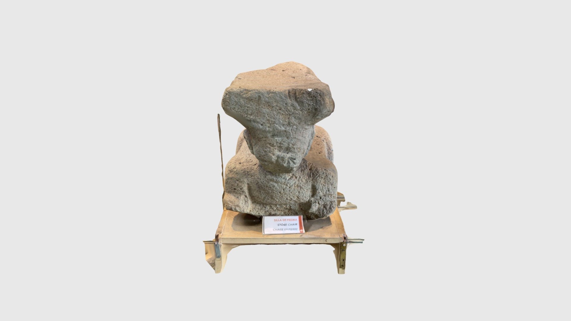 Silla de piedra