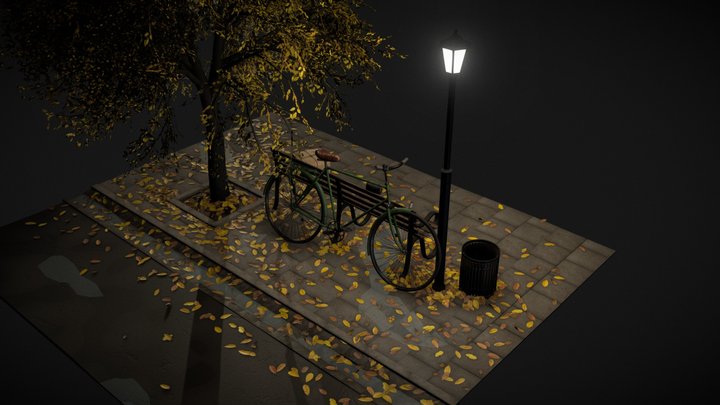 Sidewalk 3D Model