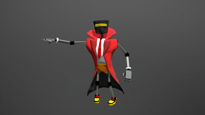 DiscoRobot 3D Model