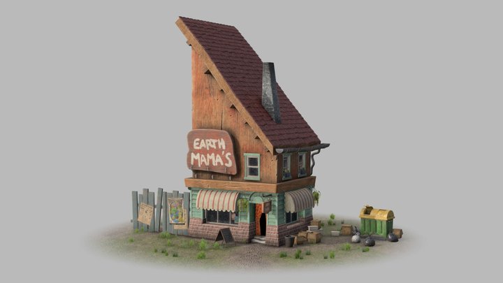 Earth Mama's 3D Model