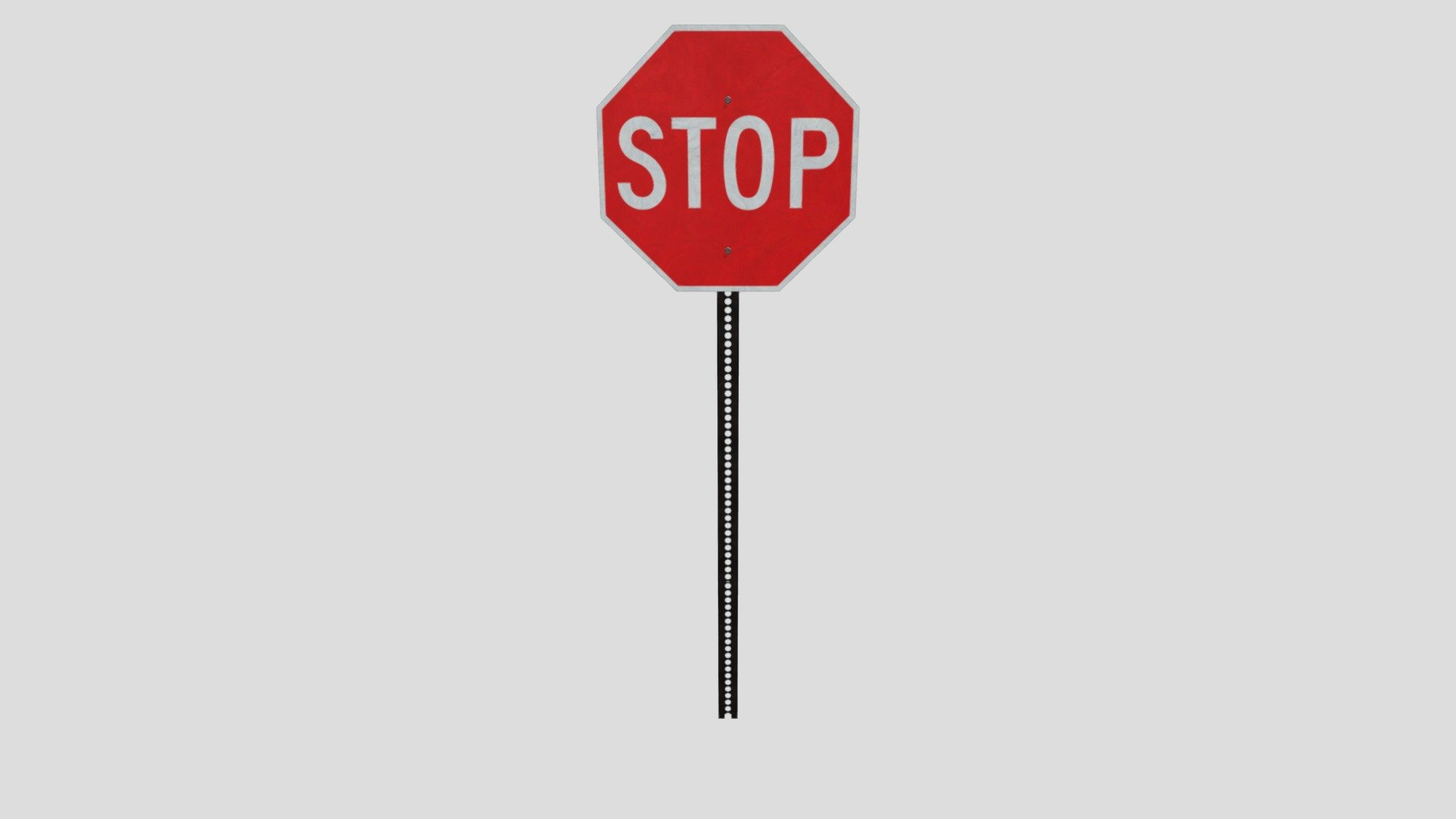 Stop Sign - Download Free 3D model by bottomfrog [086de3f] - Sketchfab