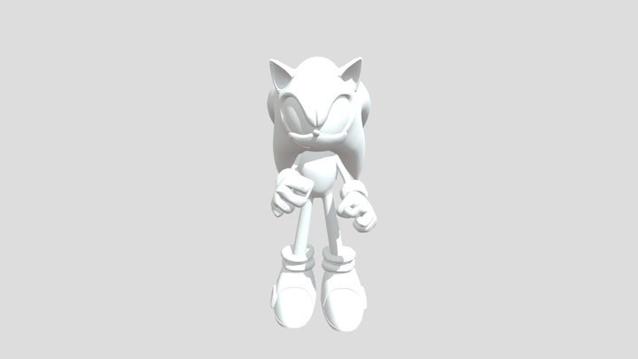 xbox_360_-_sonic_unleashed_-_sonic_the_hedgehog 3D Model