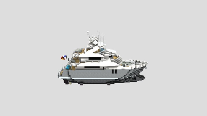 Nordhavn N96 | 2:1 Scale 3D Model