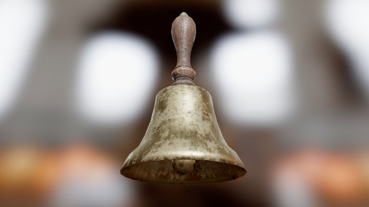 3D real hand bell model - TurboSquid 1624442