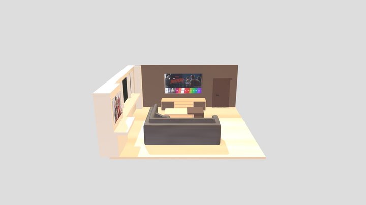 Comfy room 3D Model