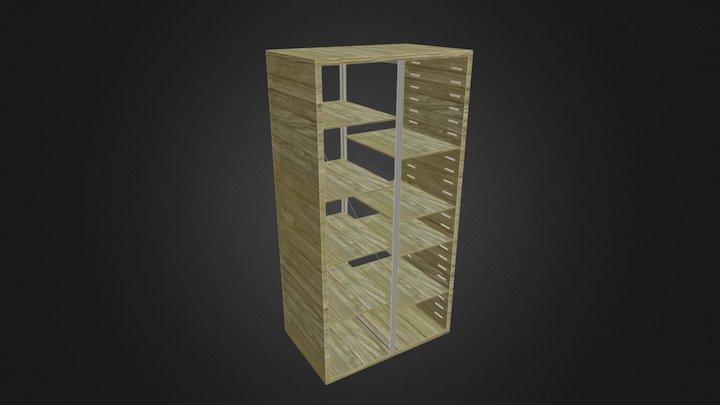 Shelf with Flexible options 3D Model