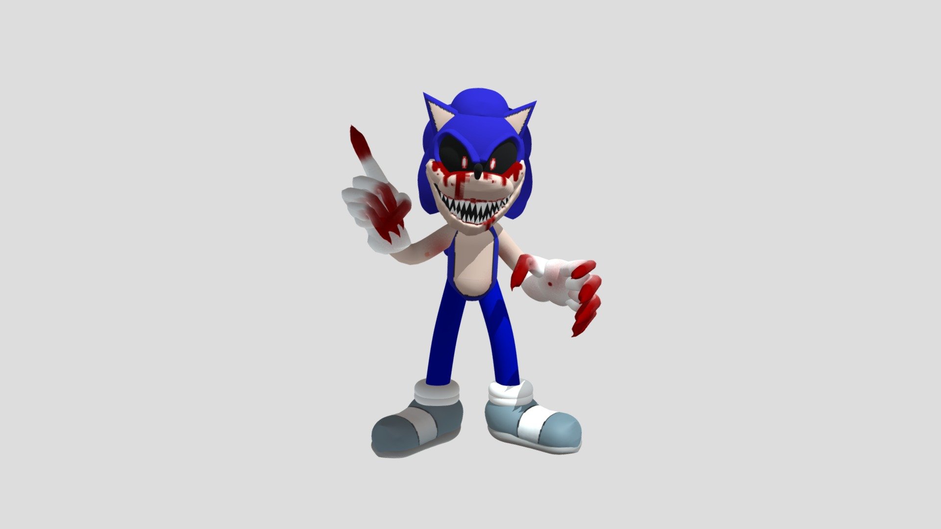 Sonic.EXE (2011x) - Download Free 3D model by NexusSpeedster [0871a66] -  Sketchfab