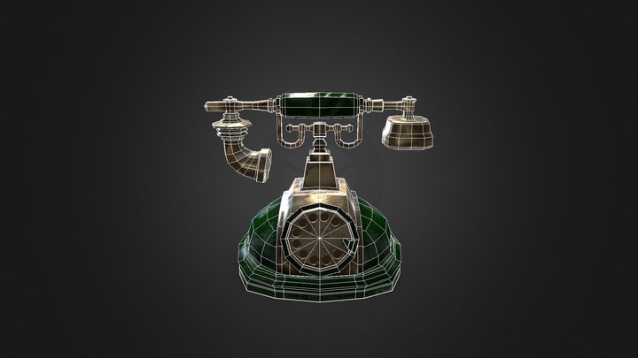 OLD PHONE 3D Model