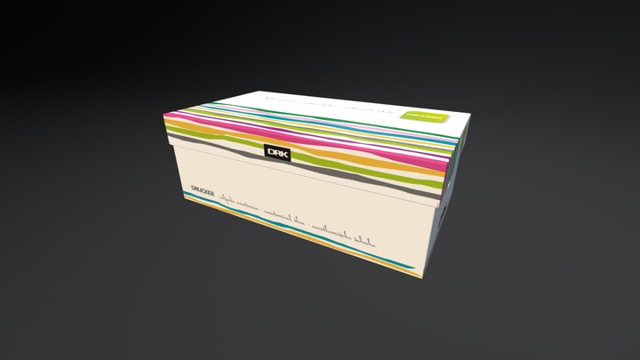 Caja Modelo 02 3D Model
