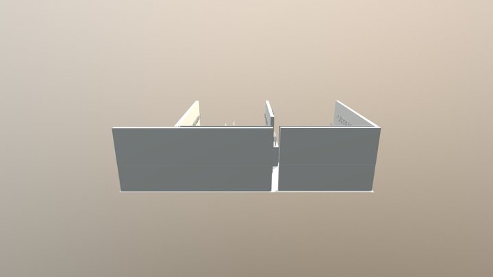 Booth Layout 3D Model