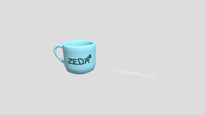 Turtle Mug 3D Model