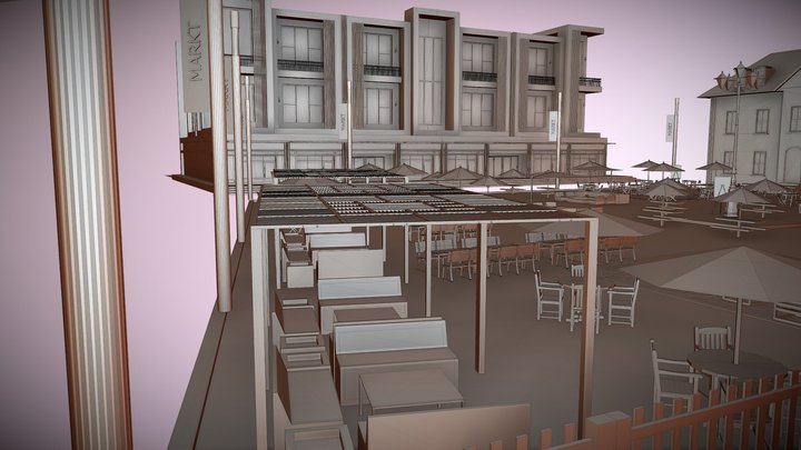 APPARTMENT BUILDING REDESIGN 3D Model