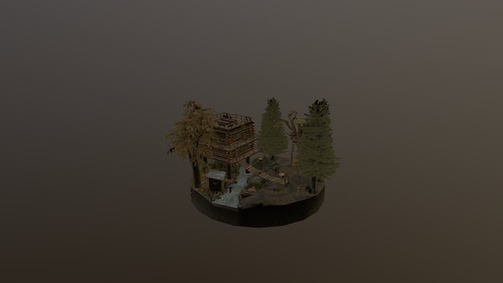 Forest Loner 3D Model