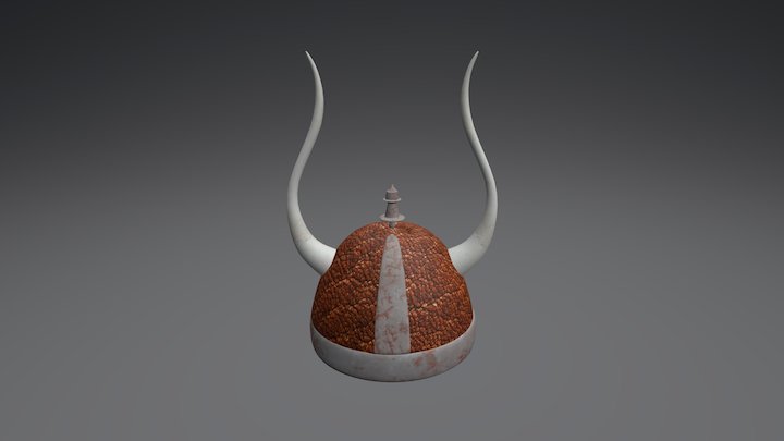 Viking_Helmet_One 3D Model