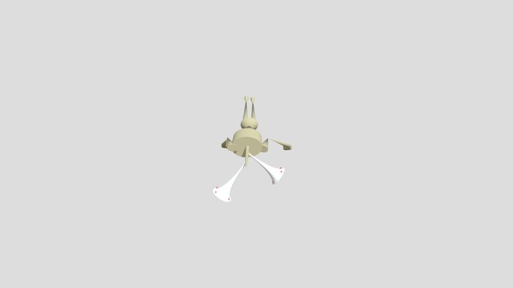Siren Head 3D Model
