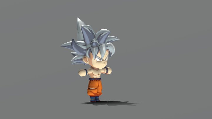 PC Computer - DRAGON BALL FighterZ - Goku Ultra 3D Model