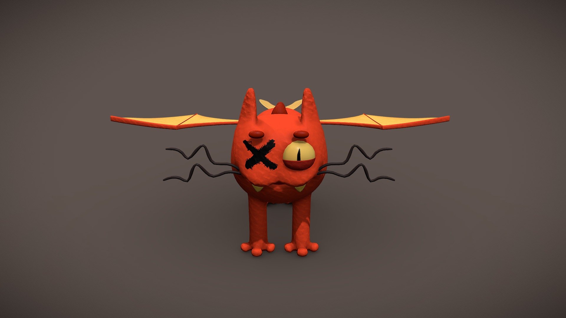 Scraggy The Dragonic Cat - Download Free 3d Model By Zachidoo [0876e2d 