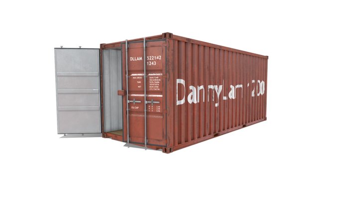 ShippingContainer 3D Model