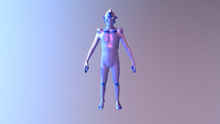 Alien 3D Model