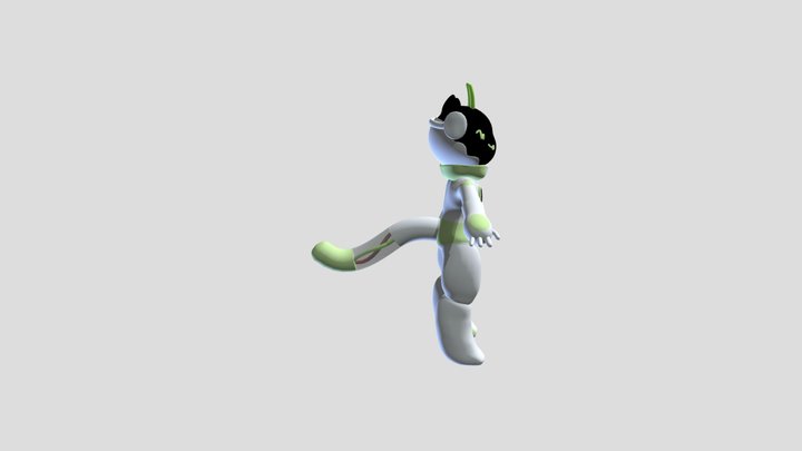 space kitty 3D Model