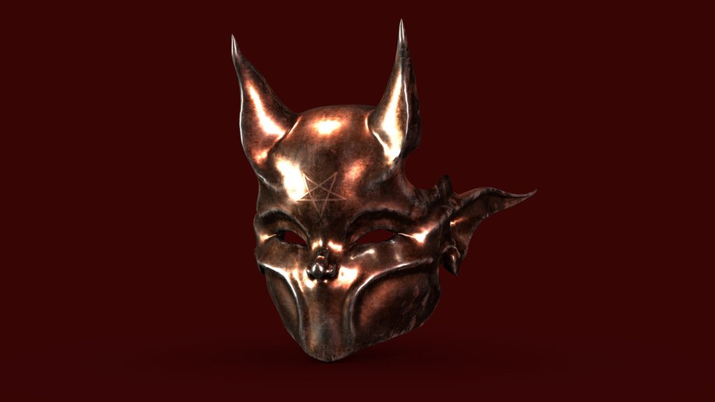 Copper Devil Mask