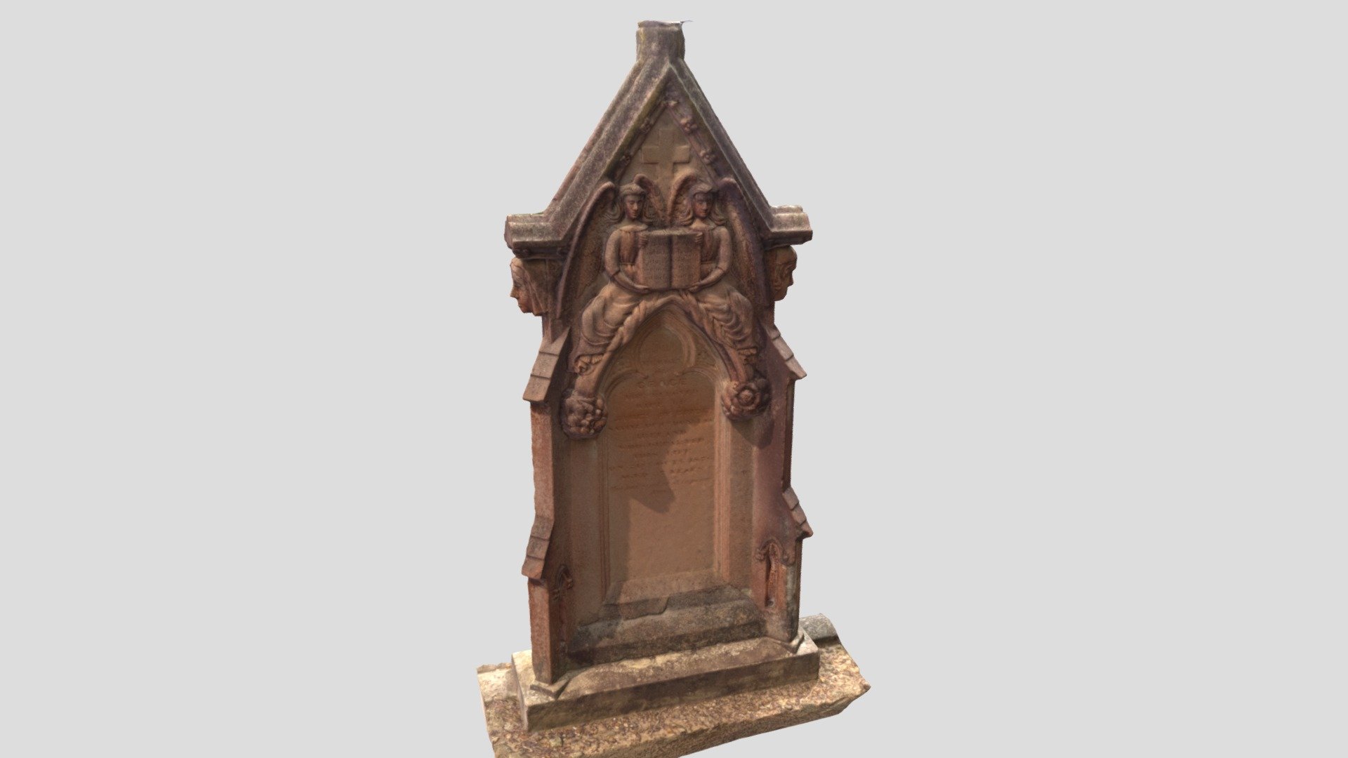 Carved headstone - Rookwood Cemetery  Sydney.