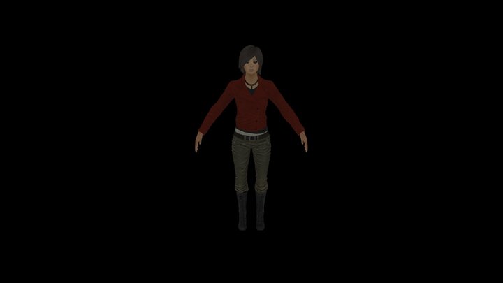 Uncharted 3 Chloe – Modello 3D gratuito STL