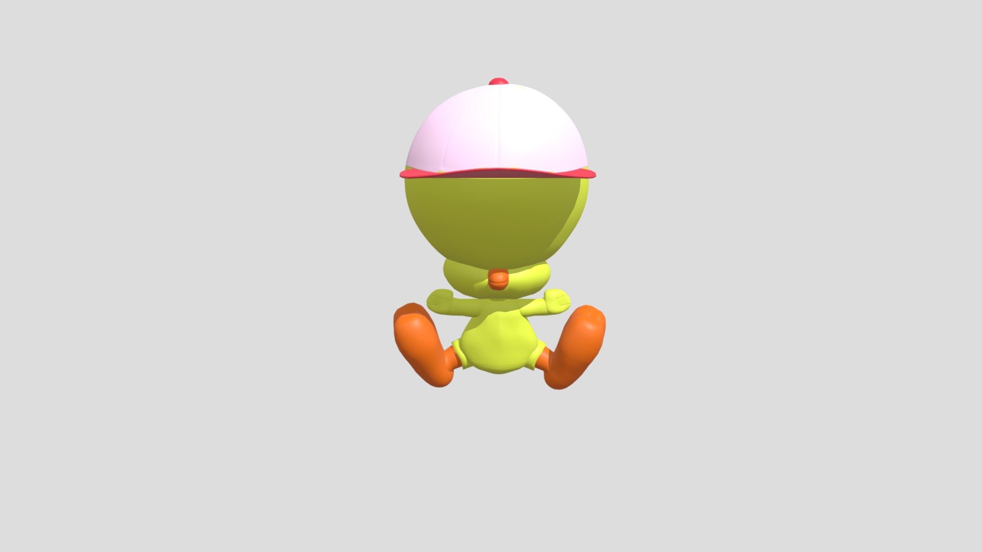 Tweety — Sketchfab embed 3D viewer