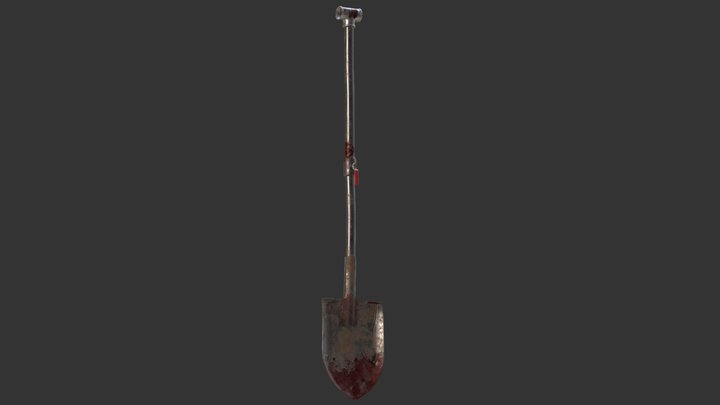 Apocalyptic Shovel 3D Model