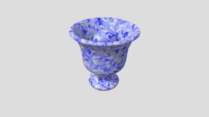 Pythagorean Cup (Optimized) 3D Model