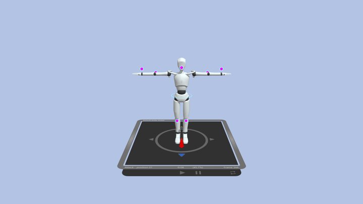 Humanoid Puppet Rig – MR Animation (3D Mockup) 3D Model