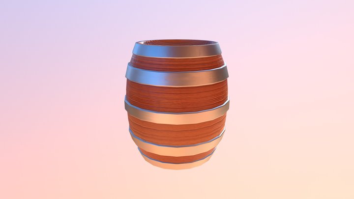 Barrel 3D Model