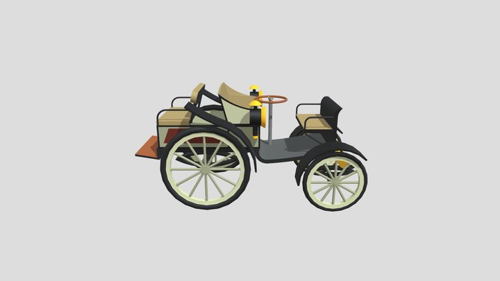 Benz Vélo 1898 for 3D-printing