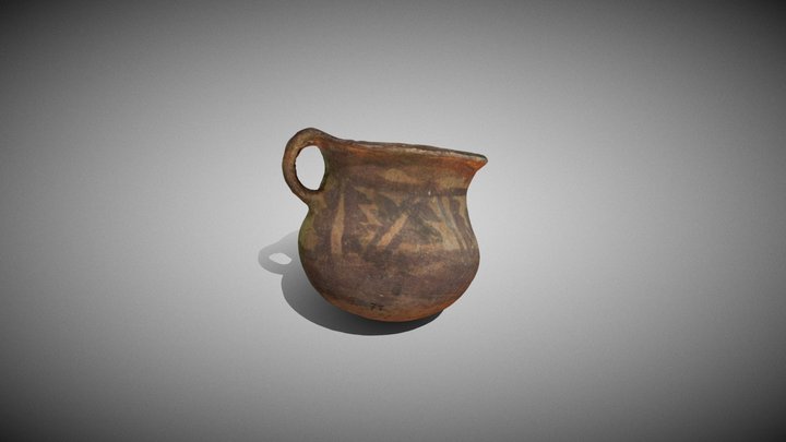 Vasija de la Cultura de Viluco (800-550 años AP) 3D Model